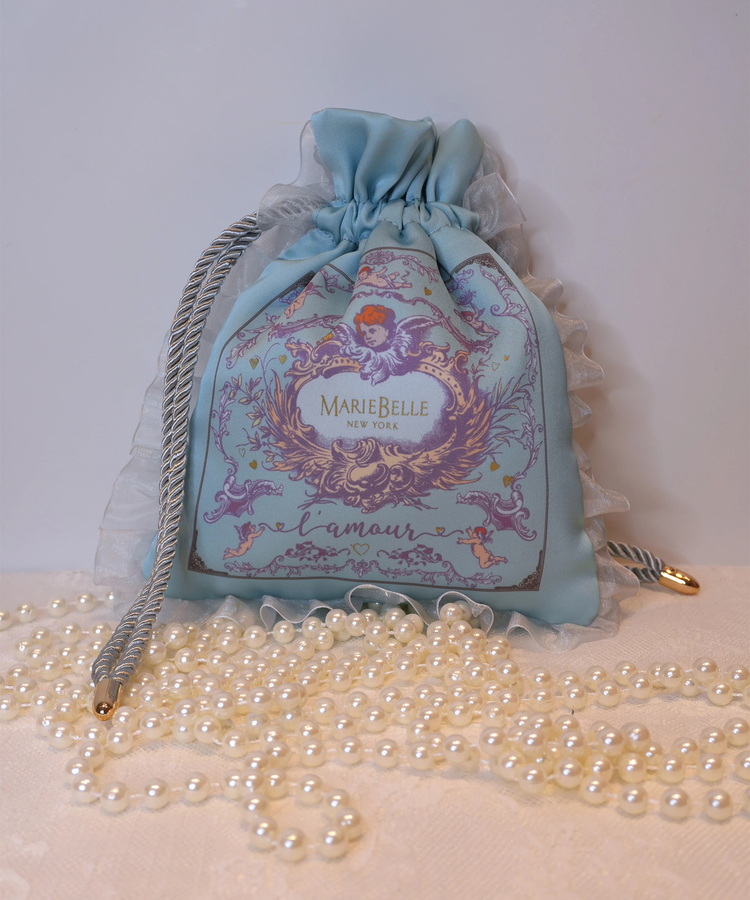 MARIEBELLEコラボ〉Satin Pouch | ポーチ | Rirandture（リランド