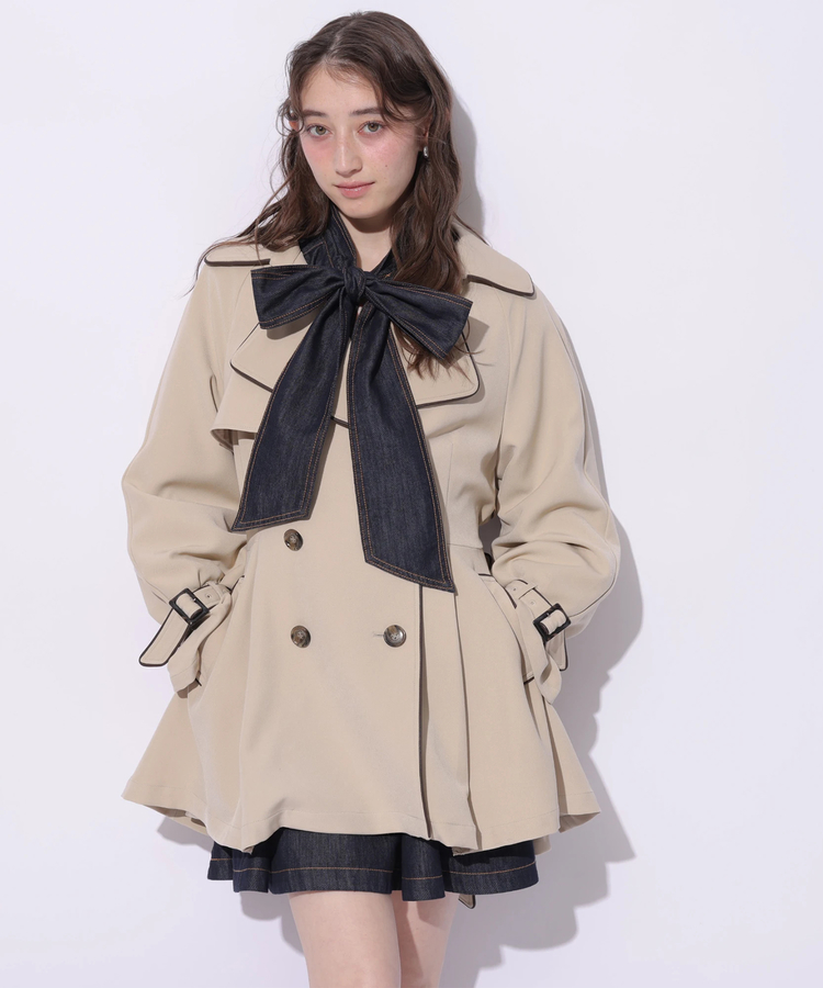 バックフレアミドルトレンチコート | コート | Rirandture（リランド