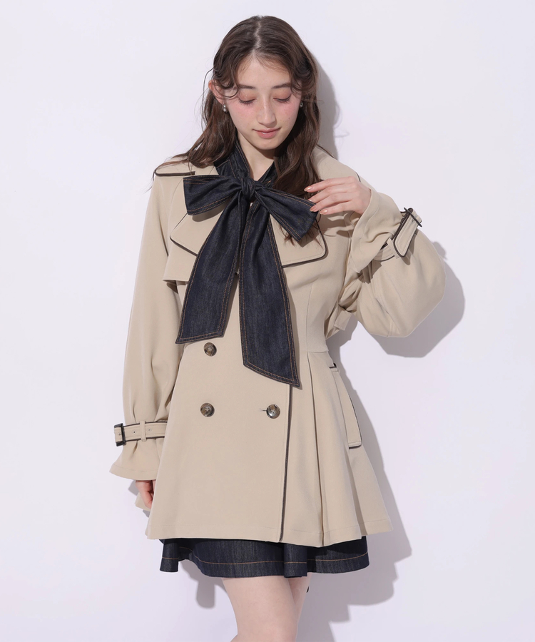 バックフレアミドルトレンチコート | コート | Rirandture（リランド