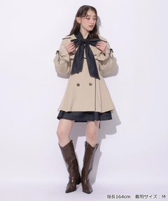Rirandture(リランドチュール) |バックフレアミドルトレンチコート