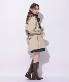 Rirandture(リランドチュール) |バックフレアミドルトレンチコート