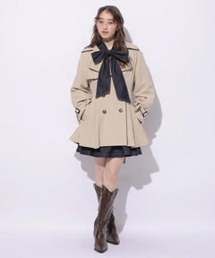 Rirandture(リランドチュール) |バックフレアミドルトレンチコート