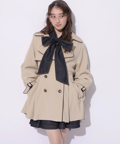 Rirandture(リランドチュール) |バックフレアミドルトレンチコート