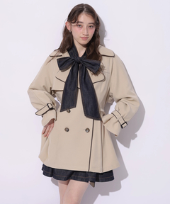 Rirandture(リランドチュール) |バックフレアミドルトレンチコート