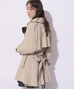 Rirandture(リランドチュール) |バックフレアミドルトレンチコート