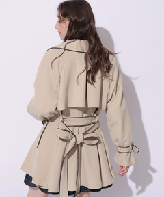 Rirandture(リランドチュール) |バックフレアミドルトレンチコート