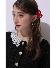 Rirandture(リランドチュール) |Lace Collar Knit Jacket