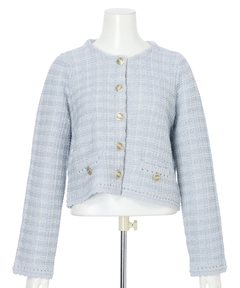 Rirandture(リランドチュール) |Lace Collar Knit Jacket