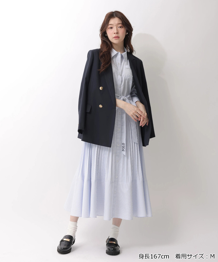 POLO BCSコラボ〉ポイントレースシャツワンピース | ワンピース