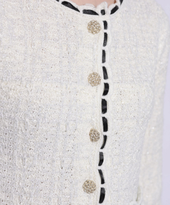 Rirandture(リランドチュール) |ツィードペプラムニットジャケット