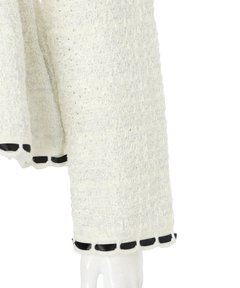 Rirandture(リランドチュール) |ツィードペプラムニットジャケット