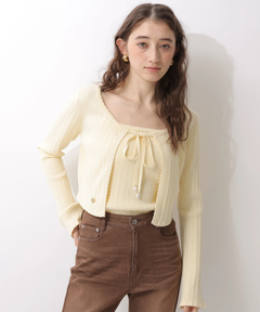 Rirandture(リランドチュール) |〈LAURA ASHLEYコラボ〉ボレロキャミセット