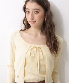 Rirandture(リランドチュール) |〈LAURA ASHLEYコラボ〉ボレロキャミセット