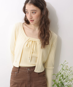 Rirandture(リランドチュール) |〈LAURA ASHLEYコラボ〉ボレロキャミセット