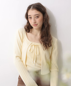 Rirandture(リランドチュール) |〈LAURA ASHLEYコラボ〉ボレロキャミセット