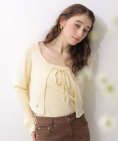Rirandture(リランドチュール) |〈LAURA ASHLEYコラボ〉ボレロキャミセット