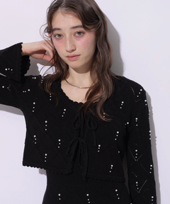 Rirandture(リランドチュール) |ハートパターンニットボレロ