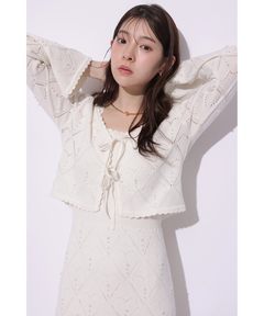 Rirandture(リランドチュール) |ハートパターンニットボレロ