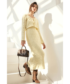 Rirandture(リランドチュール) |ハートパターンニットボレロ