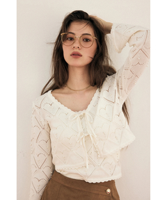 Rirandture(リランドチュール) |ハートパターンニットボレロ