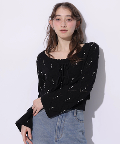 Rirandture(リランドチュール) |ハートパターンニットボレロ