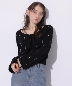 Rirandture(リランドチュール) |ハートパターンニットボレロ