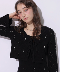 Rirandture(リランドチュール) |ハートパターンニットボレロ