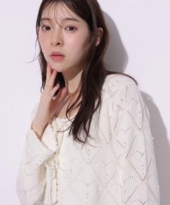 Rirandture(リランドチュール) |ハートパターンニットボレロ