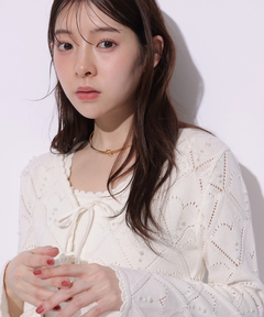 Rirandture(リランドチュール) |ハートパターンニットボレロ