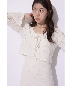 Rirandture(リランドチュール) |ハートパターンニットボレロ