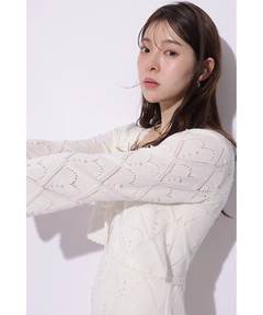 Rirandture(リランドチュール) |ハートパターンニットボレロ