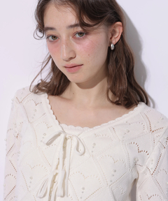 Rirandture(リランドチュール) |ハートパターンニットボレロ