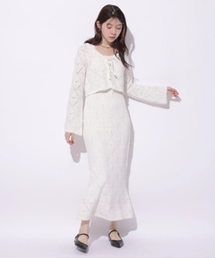 Rirandture(リランドチュール) |ハートパターンニットボレロ