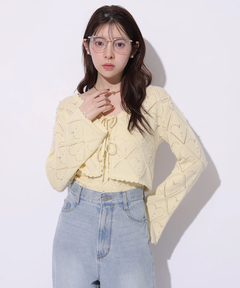 Rirandture(リランドチュール) |ハートパターンニットボレロ