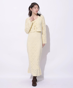 Rirandture(リランドチュール) |ハートパターンニットボレロ