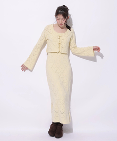 Rirandture(リランドチュール) |ハートパターンニットボレロ