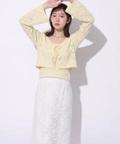 Rirandture(リランドチュール) |ハートパターンニットボレロ