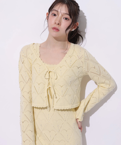 Rirandture(リランドチュール) |ハートパターンニットボレロ