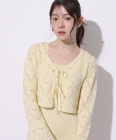 Rirandture(リランドチュール) |ハートパターンニットボレロ