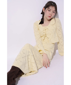 Rirandture(リランドチュール) |ハートパターンニットボレロ