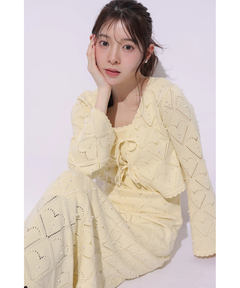 Rirandture(リランドチュール) |ハートパターンニットボレロ