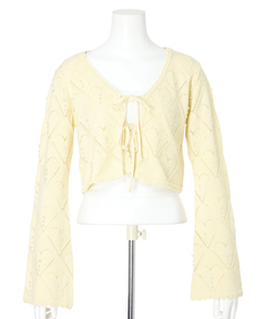 Rirandture(リランドチュール) |ハートパターンニットボレロ