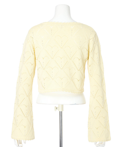 Rirandture(リランドチュール) |ハートパターンニットボレロ