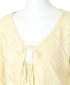 Rirandture(リランドチュール) |ハートパターンニットボレロ