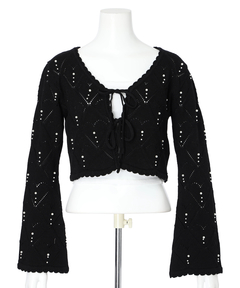 Rirandture(リランドチュール) |ハートパターンニットボレロ