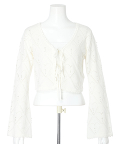 Rirandture(リランドチュール) |ハートパターンニットボレロ