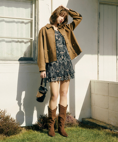 Rirandture(リランドチュール) |〈LAURA ASHLEYコラボ〉楊柳プリントチュニックワンピース