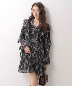 Rirandture(リランドチュール) |〈LAURA ASHLEYコラボ〉楊柳プリントチュニックワンピース