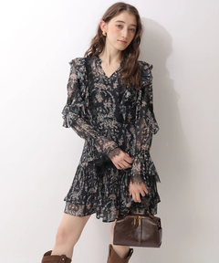 Rirandture(リランドチュール) |〈LAURA ASHLEYコラボ〉楊柳プリントチュニックワンピース