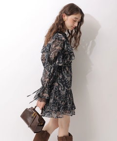 Rirandture(リランドチュール) |〈LAURA ASHLEYコラボ〉楊柳プリントチュニックワンピース